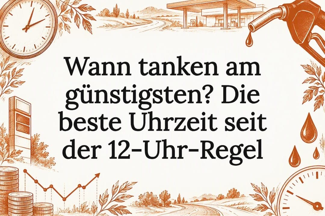 Wann tanken am günstigsten? Die beste Uhrzeit seit der 12-Uhr-Regel
