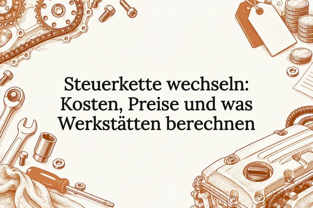 Steuerkette wechseln: Kosten, Preise und was Werkstätten berechnen