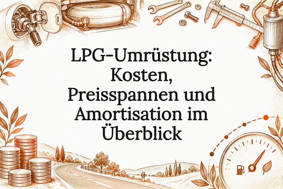 LPG-Umrüstung: Kosten, Preisspannen und Amortisation im Überblick